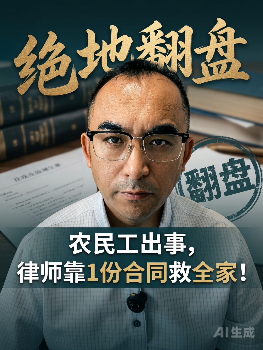 农民工出事，一份合同来救命