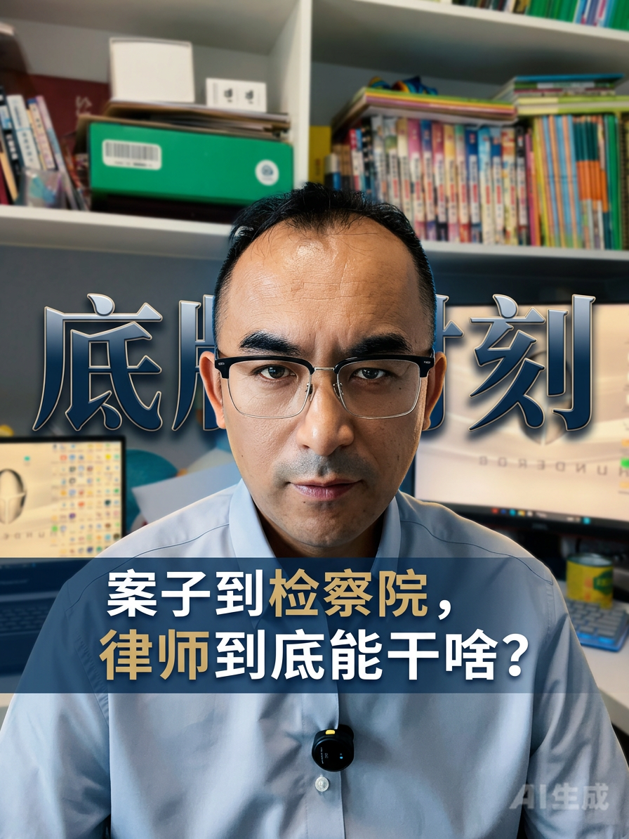 案子到了检察院，律师到底能干啥？